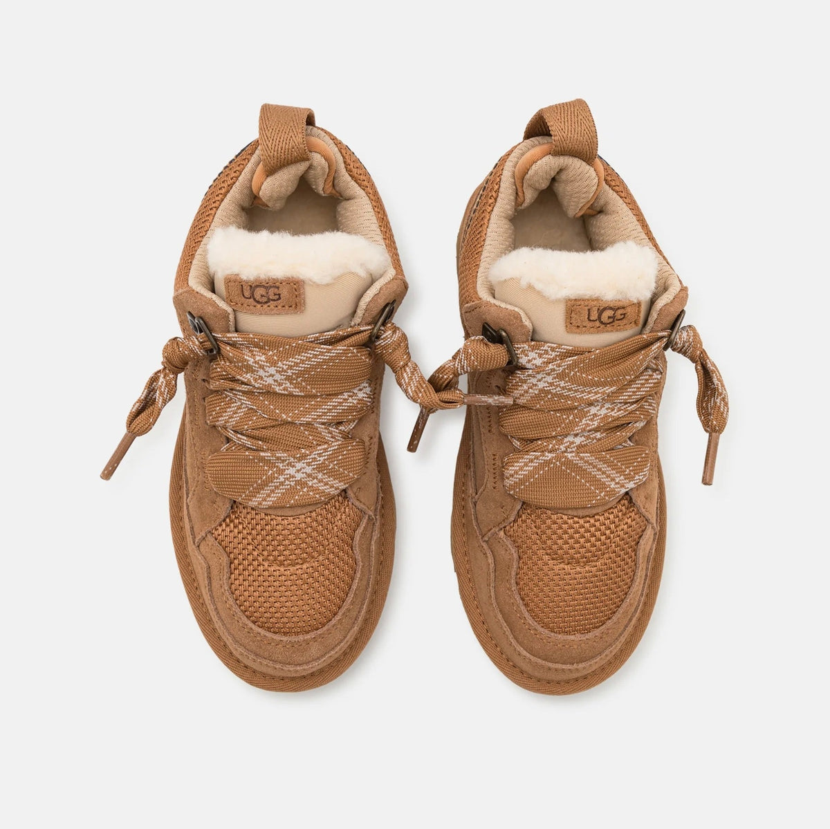 UGG Lowmel Chestnut Basket Marron Enfant - 4