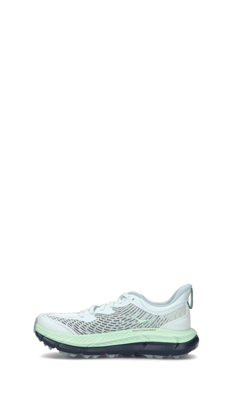 Hoka Mafate Speed 4 Chaussures Trail Running Bleu Vert Femme - 4