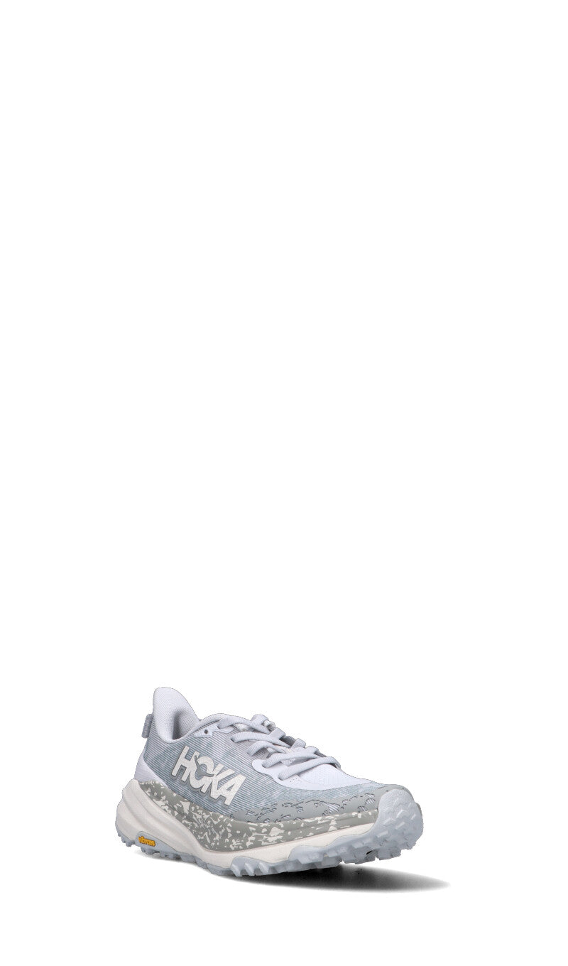 Hoka Speedgoat 6 Chaussures Trail Running Gris Blanc Femme - 2