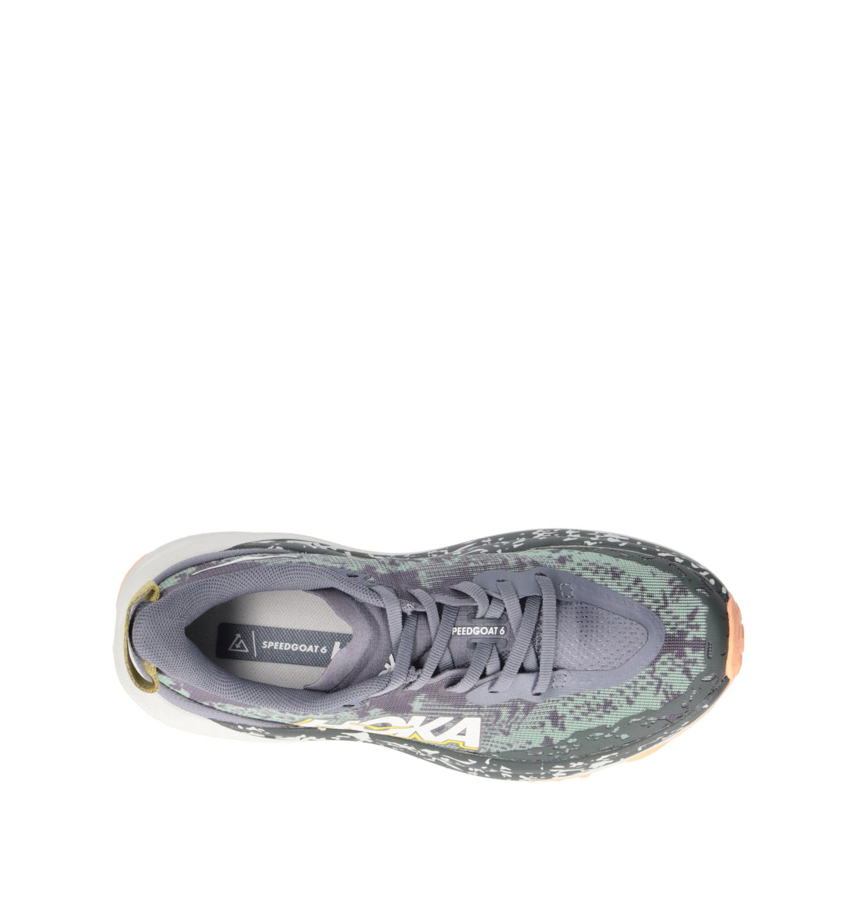Hoka Speedgoat 6 Chaussures Trail Running Gris Femme - 5