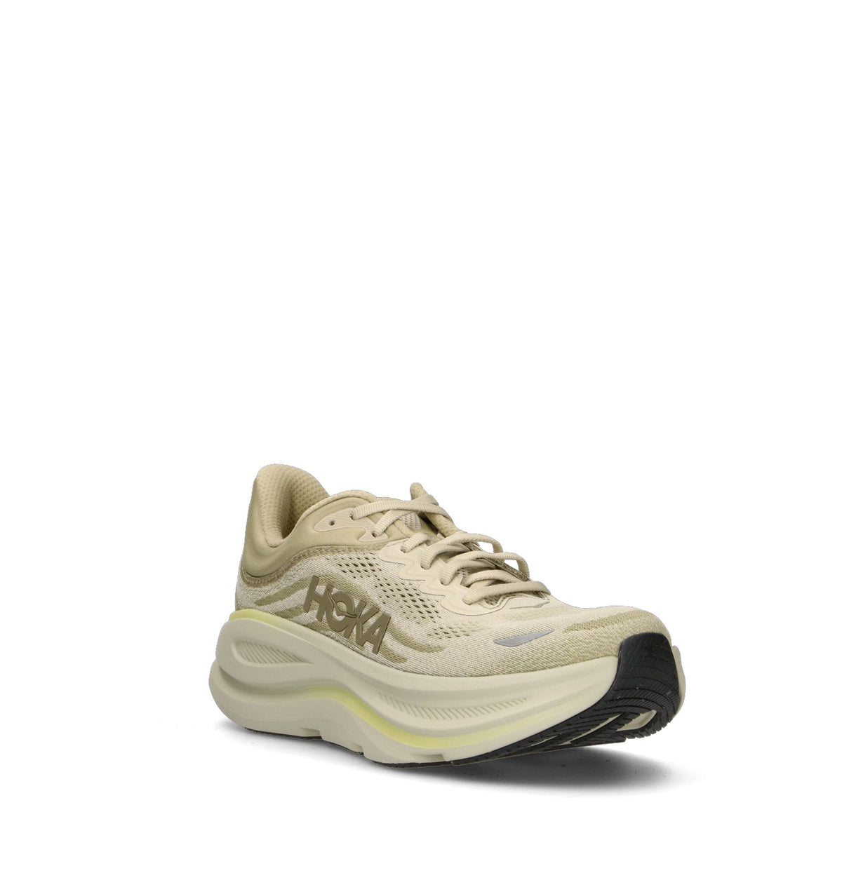 Hoka Bondi 9 Chaussures Running Vert Beige Homme - 2