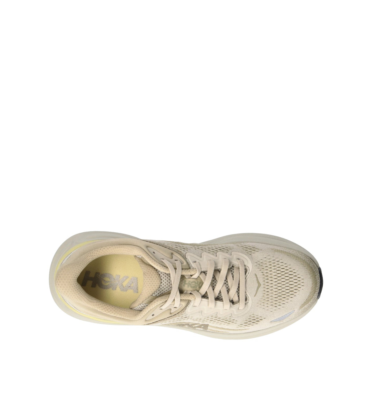 Hoka Bondi 9 Chaussures Running Vert Beige Homme - 5