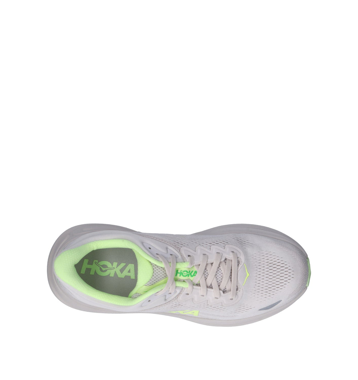 Hoka Bondi 9 Chaussures Running Gris Jaune Homme - 5