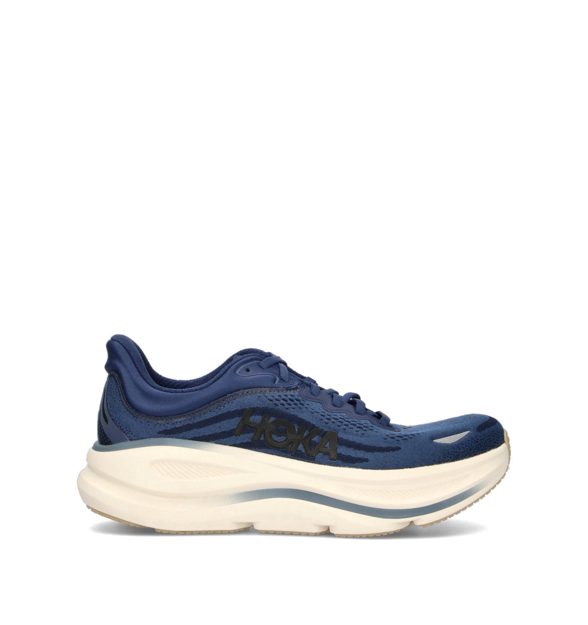 Hoka Bondi 9 Chaussures Running Bleu Marine Homme - 1