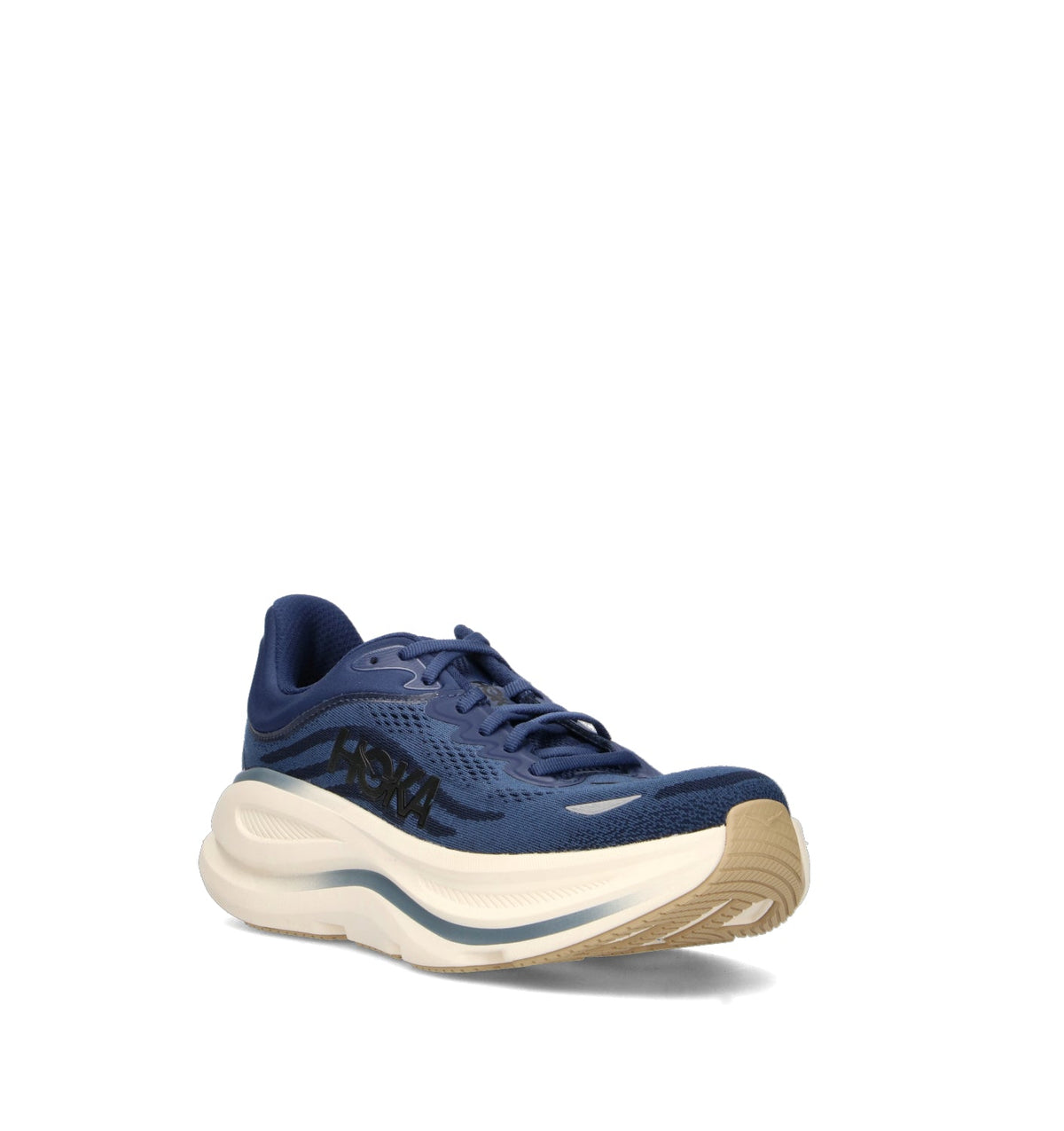Hoka Bondi 9 Chaussures Running Bleu Marine Homme - 2