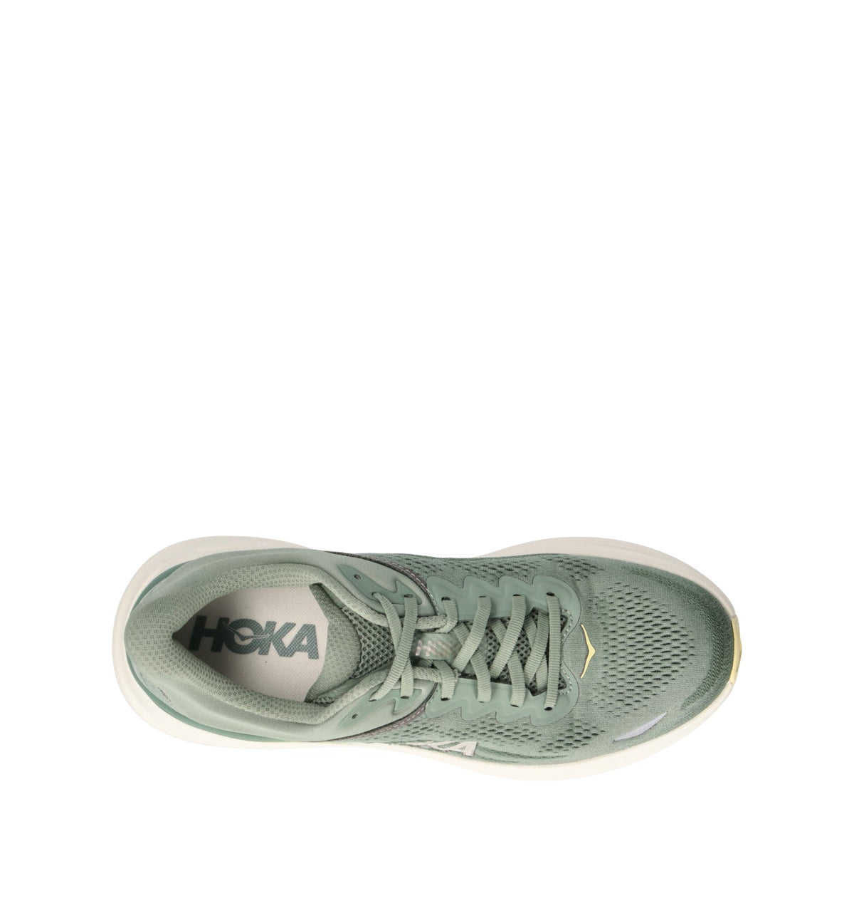 Hoka Bondi 9 Chaussures Running Vert Clair Homme - 5