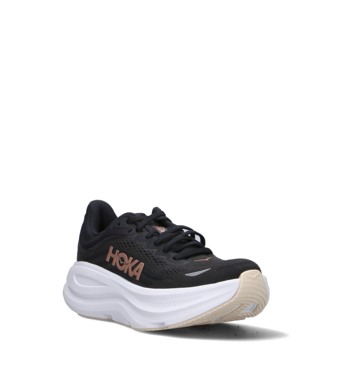 Hoka Bondi 9 Chaussures Running Noir Or Femme - 2