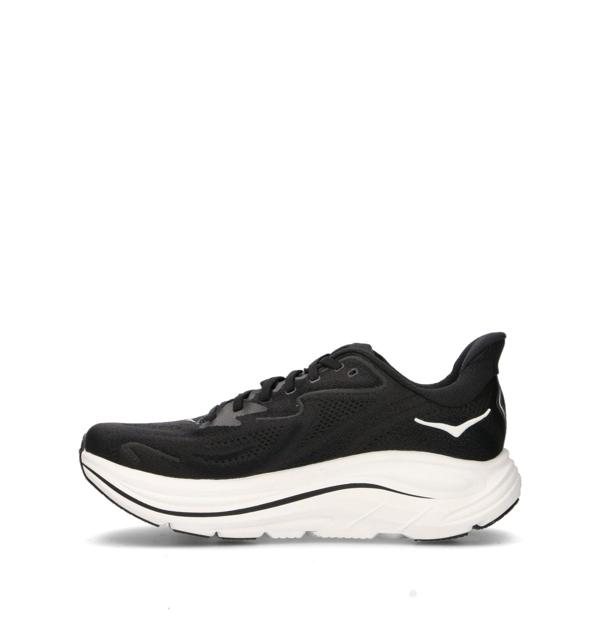 Hoka Clifton 10 Chaussures Running Noir Blanc Homme - 4