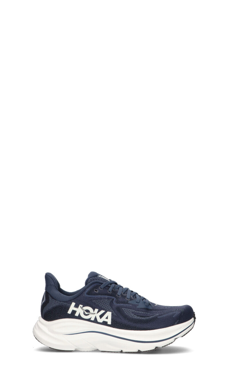 Hoka Clifton 10 Chaussures Running Bleu Marine Blanc Homme - 1