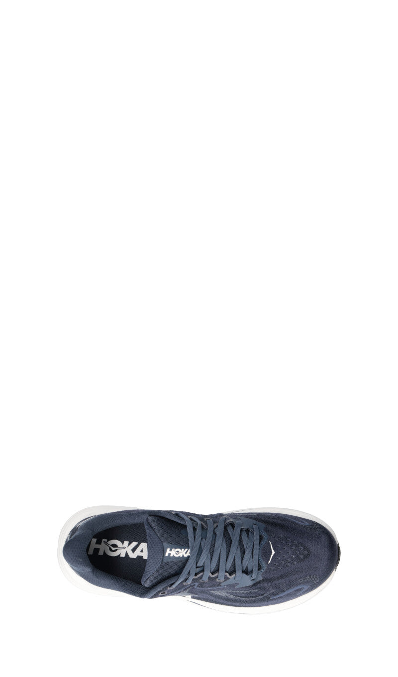 Hoka Clifton 10 Chaussures Running Bleu Marine Blanc Homme - 5