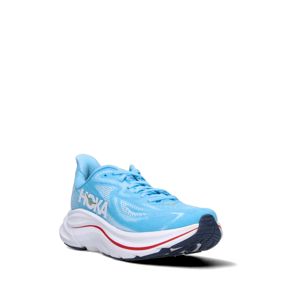 Hoka Clifton 10 Chaussures Running Bleu Blanc Femme - 2