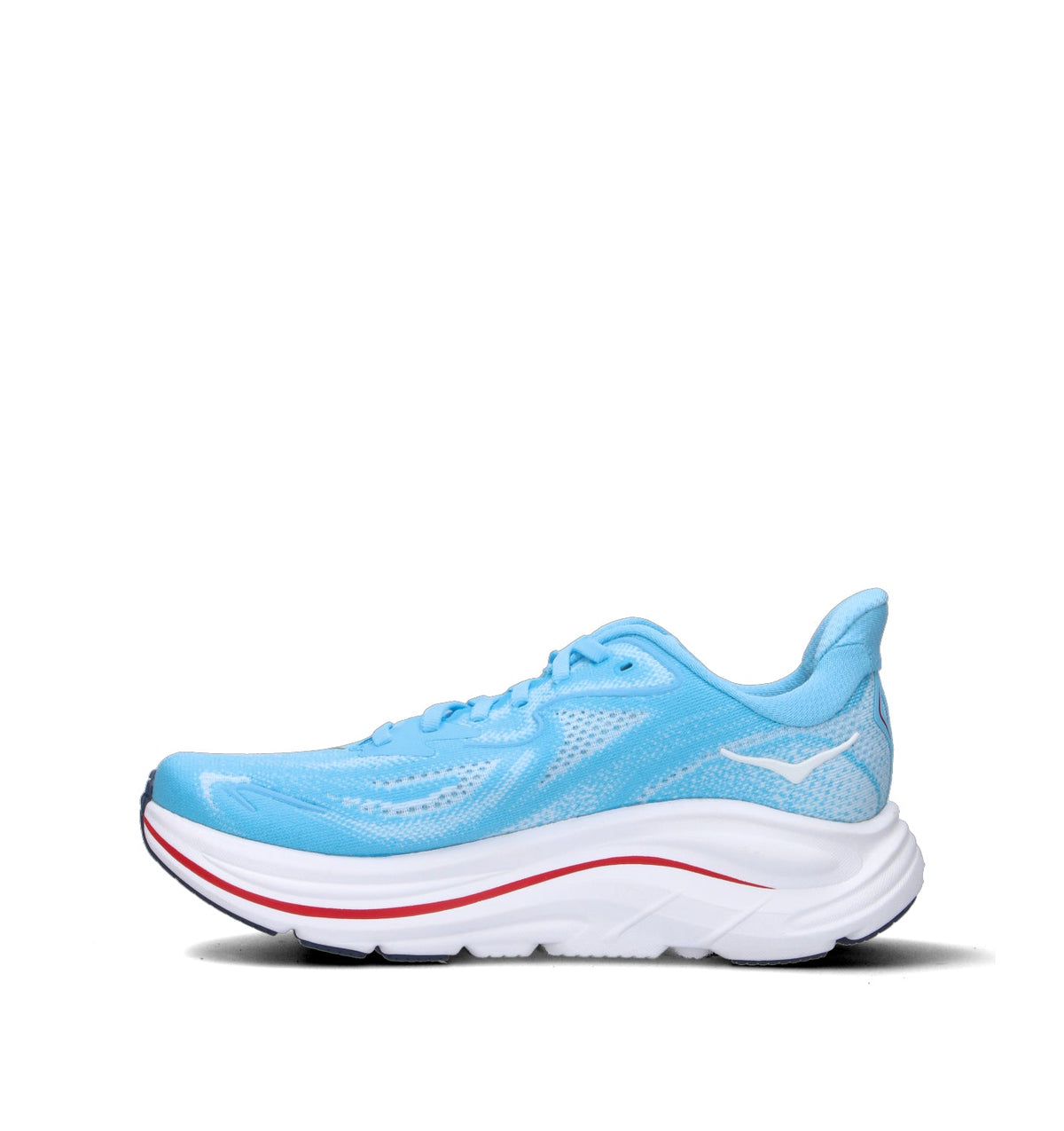 Hoka Clifton 10 Chaussures Running Bleu Blanc Femme - 4