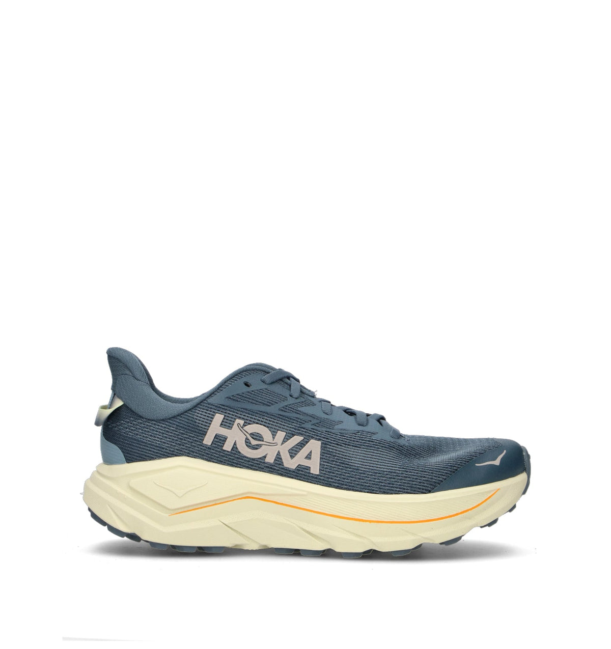 Hoka Challenger 8 Chaussures Trail Running Bleu Beige Homme - 1