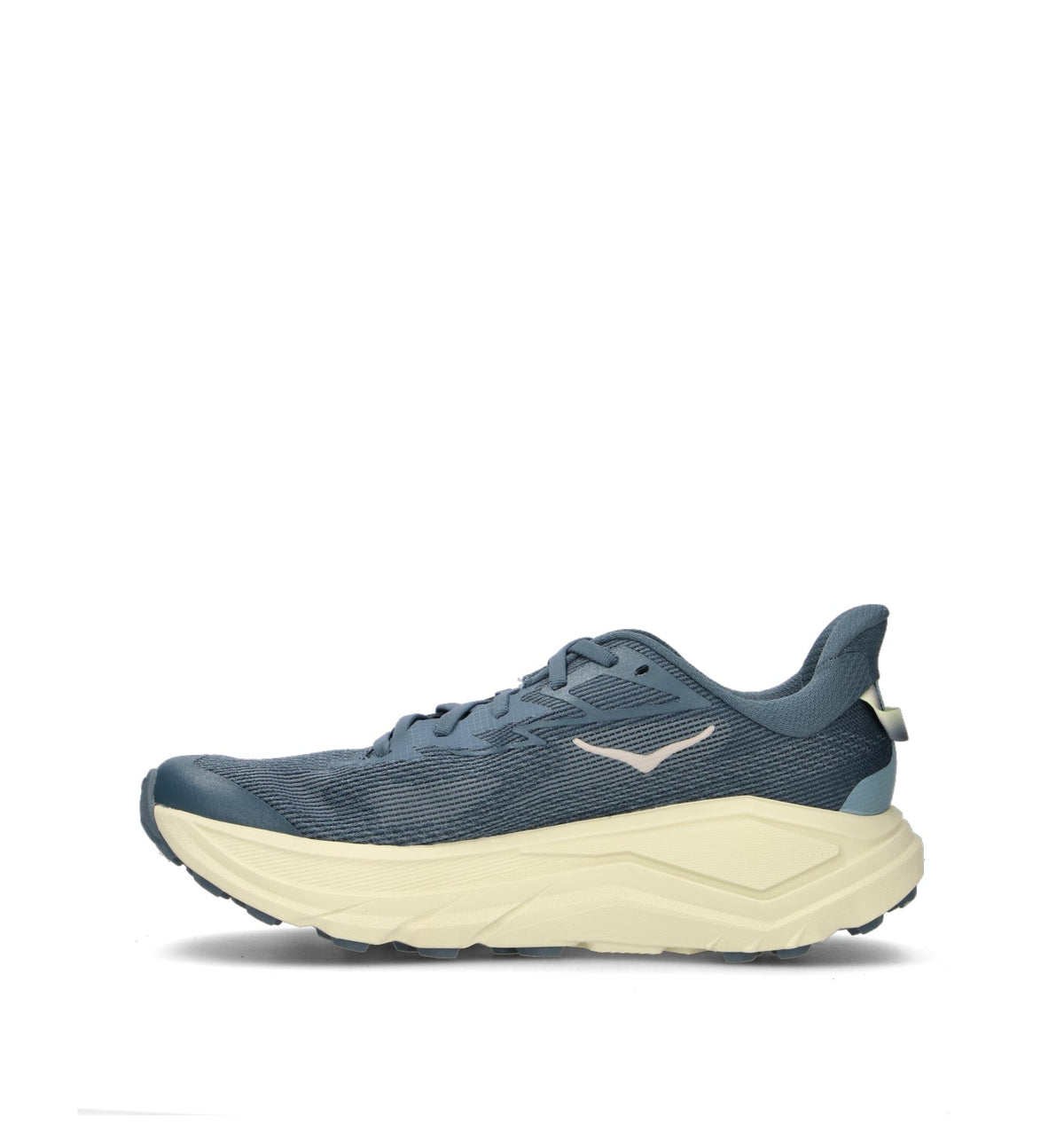 Hoka Challenger 8 Chaussures Trail Running Bleu Beige Homme - 4