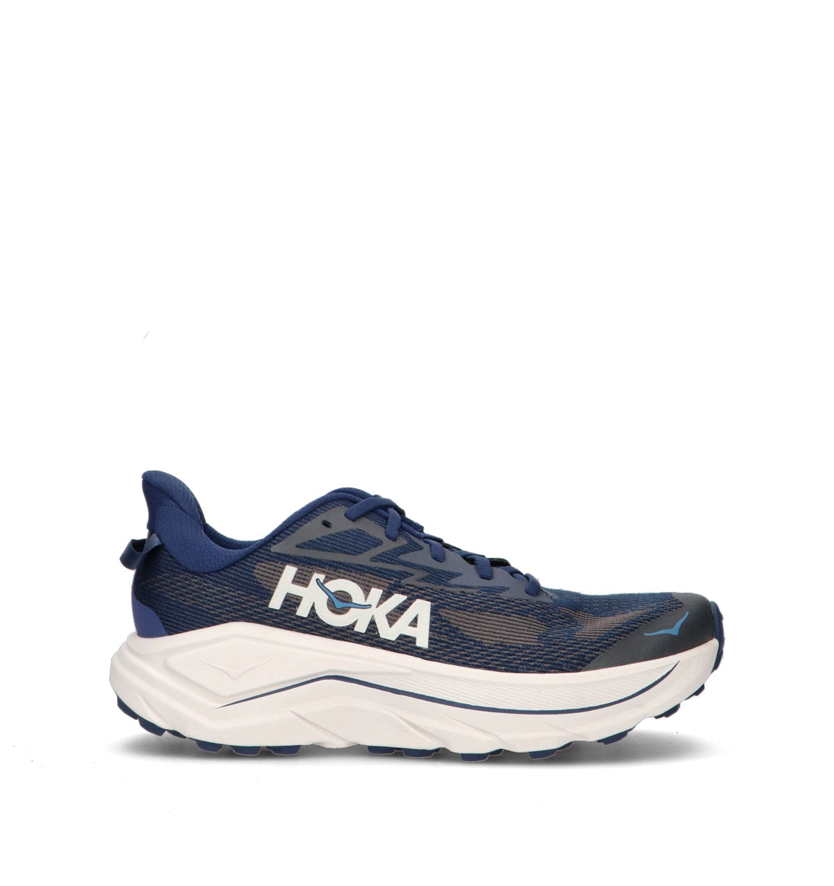 Hoka Challenger 8 Chaussures Trail Running Bleu Gris Homme - 1