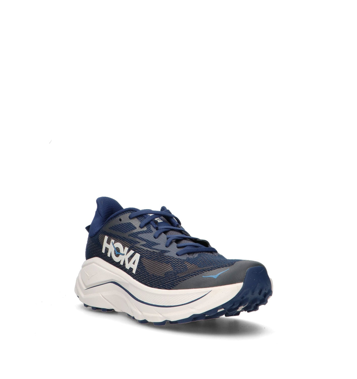 Hoka Challenger 8 Chaussures Trail Running Bleu Gris Homme - 2