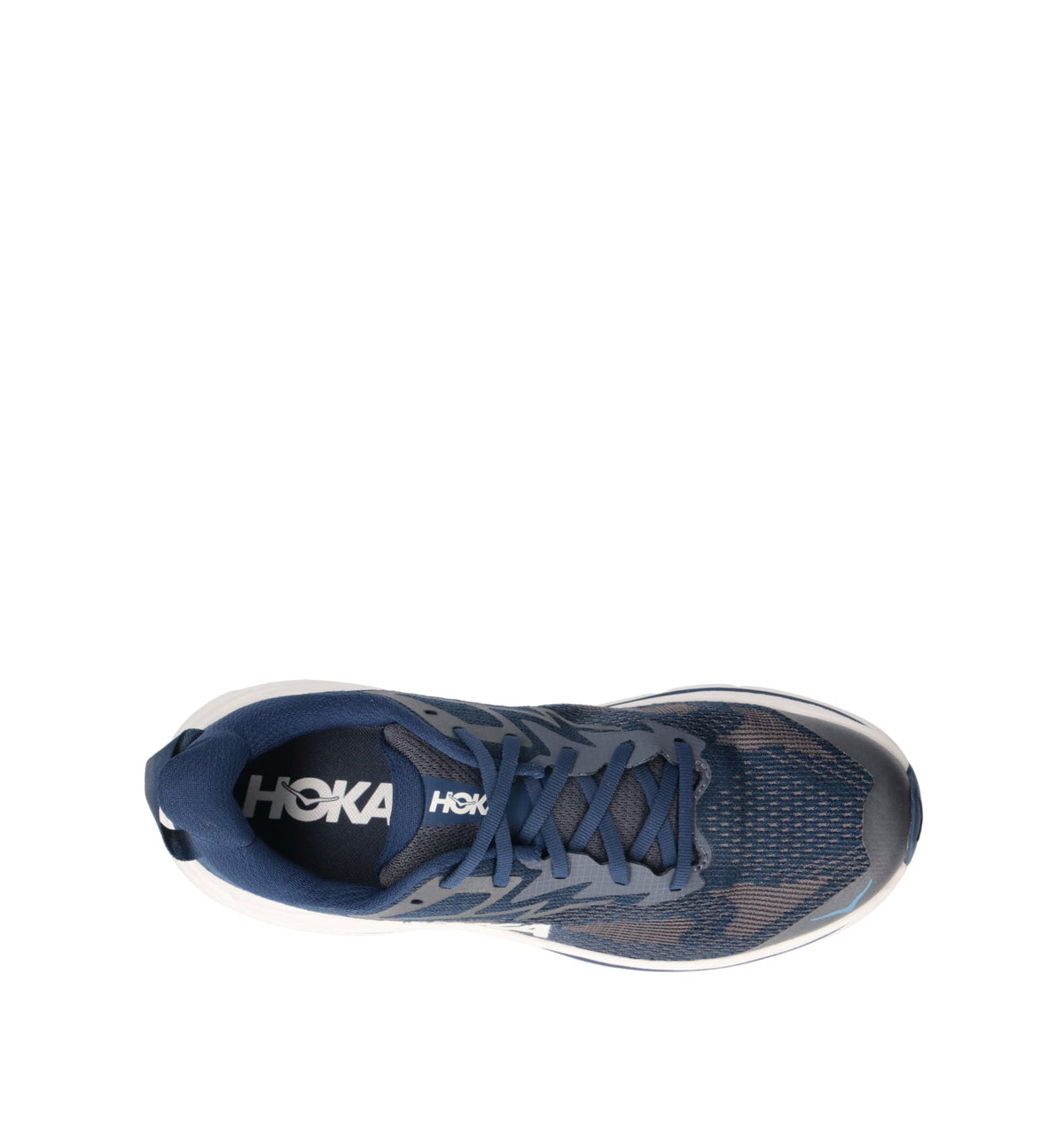 Hoka Challenger 8 Chaussures Trail Running Bleu Gris Homme - 5