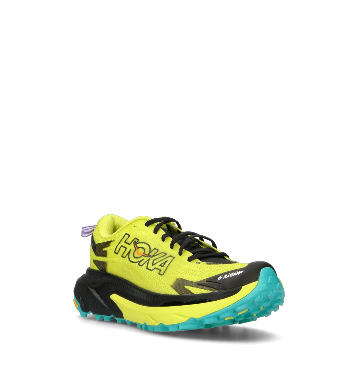 Hoka Mafate 5 Chaussures Trail Running Noir Jaune Homme - 2