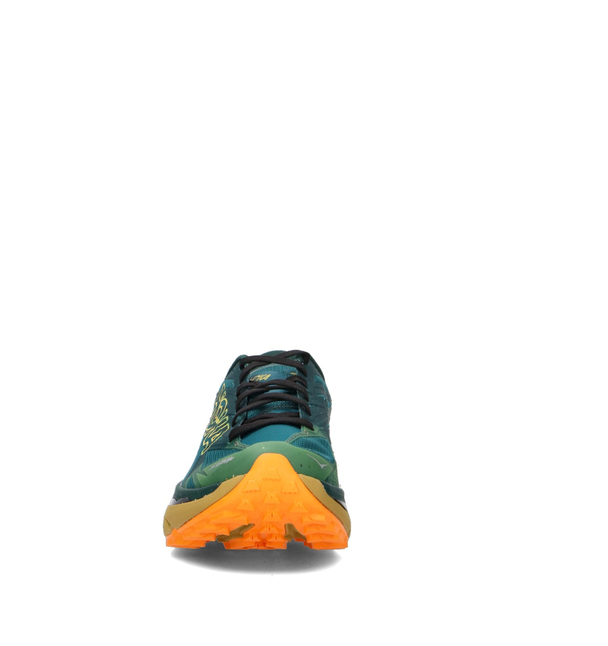 Hoka Mafate 5 Chaussures Trail Running Bleu Jaune Homme - 3