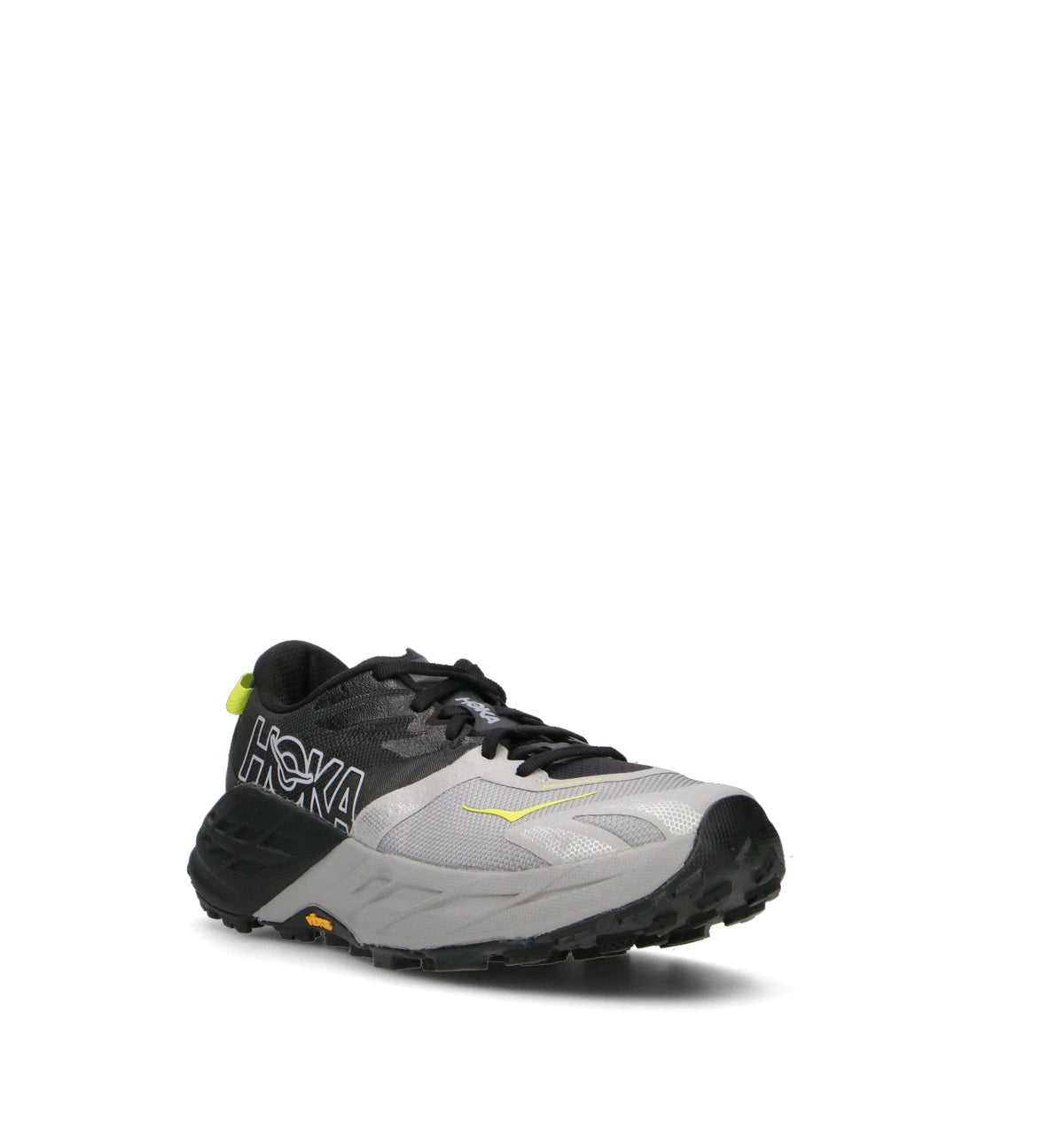 Hoka Speedgoat 7 Chaussures Trail Running Noir Gris Homme - 2