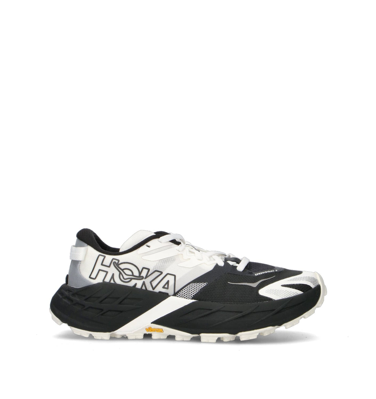 Hoka Speedgoat 7 Chaussures Trail Running Noir Blanc Homme - 1