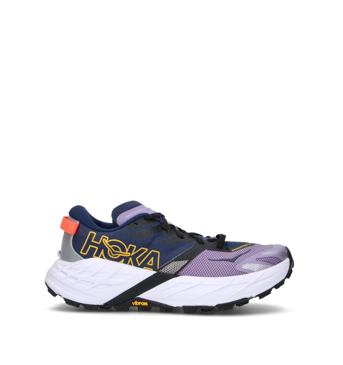 Hoka Speedgoat 7 Chaussures Trail Running Violet Jaune Femme - 1