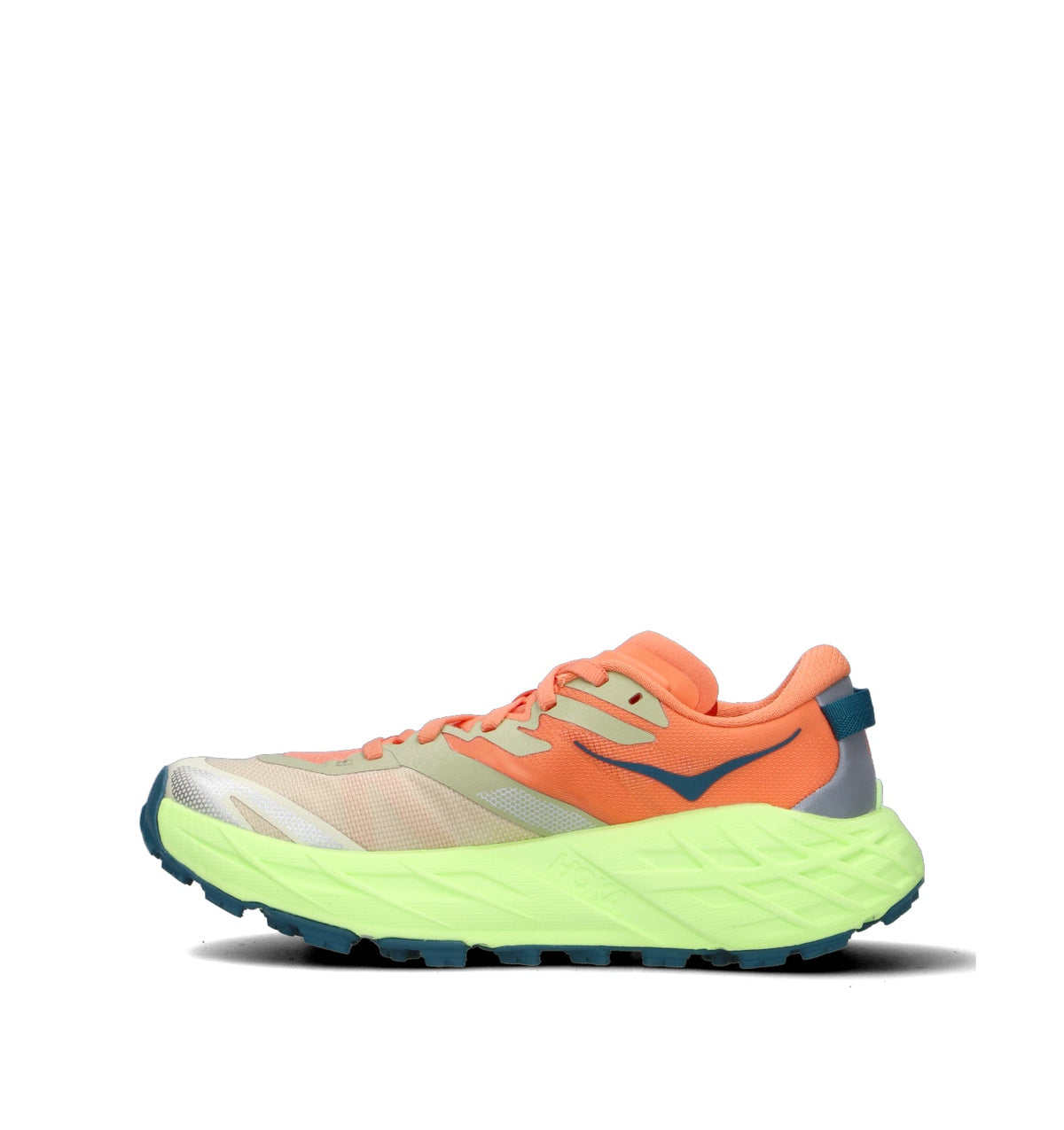 Hoka Speedgoat 7 Chaussures Trail Running Orange Jaune Femme - 4