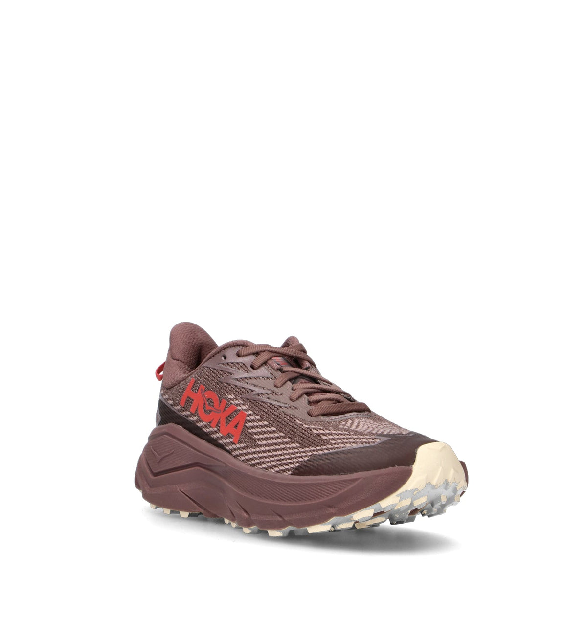 Hoka Challenger 8 GORE-TEX Chaussures Trail Running Bordeaux Blanc Femme - 2