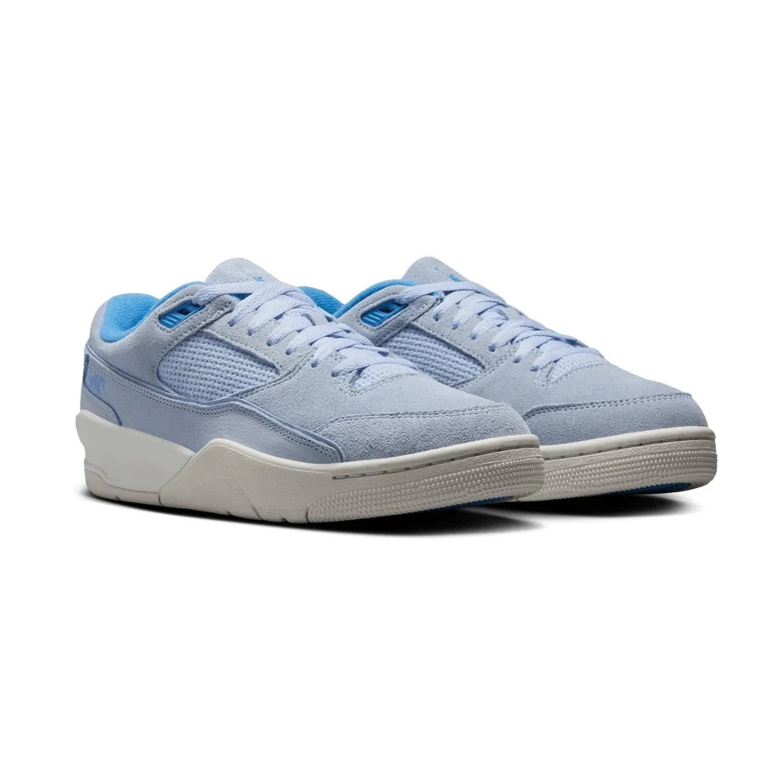 Jordan Flight Court Hydrogen Blue Baskets Bleu Blanc Homme Femme - 3