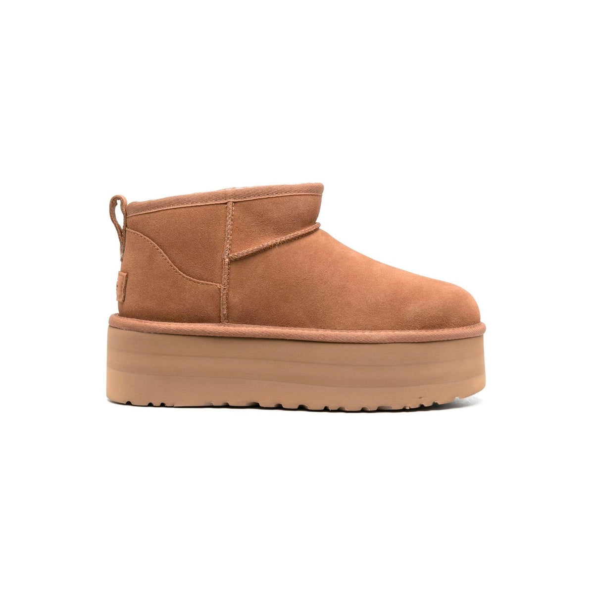 UGG Classic Ultra Mini Platform Chestnut Bottines Marron Femme - 1