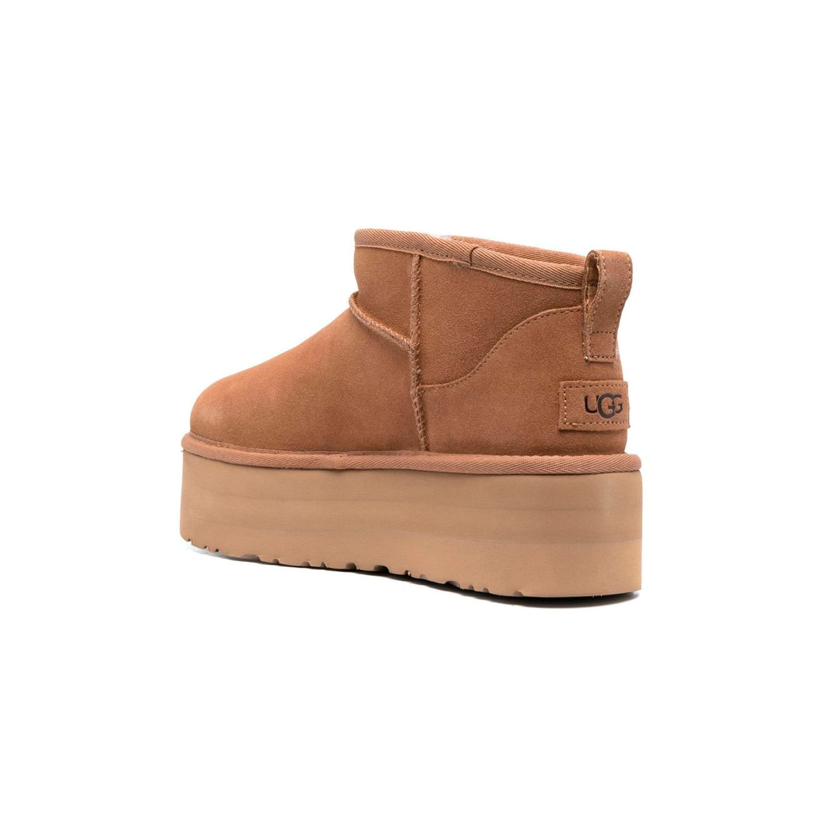 UGG Classic Ultra Mini Platform Chestnut Bottines Marron Femme - 3