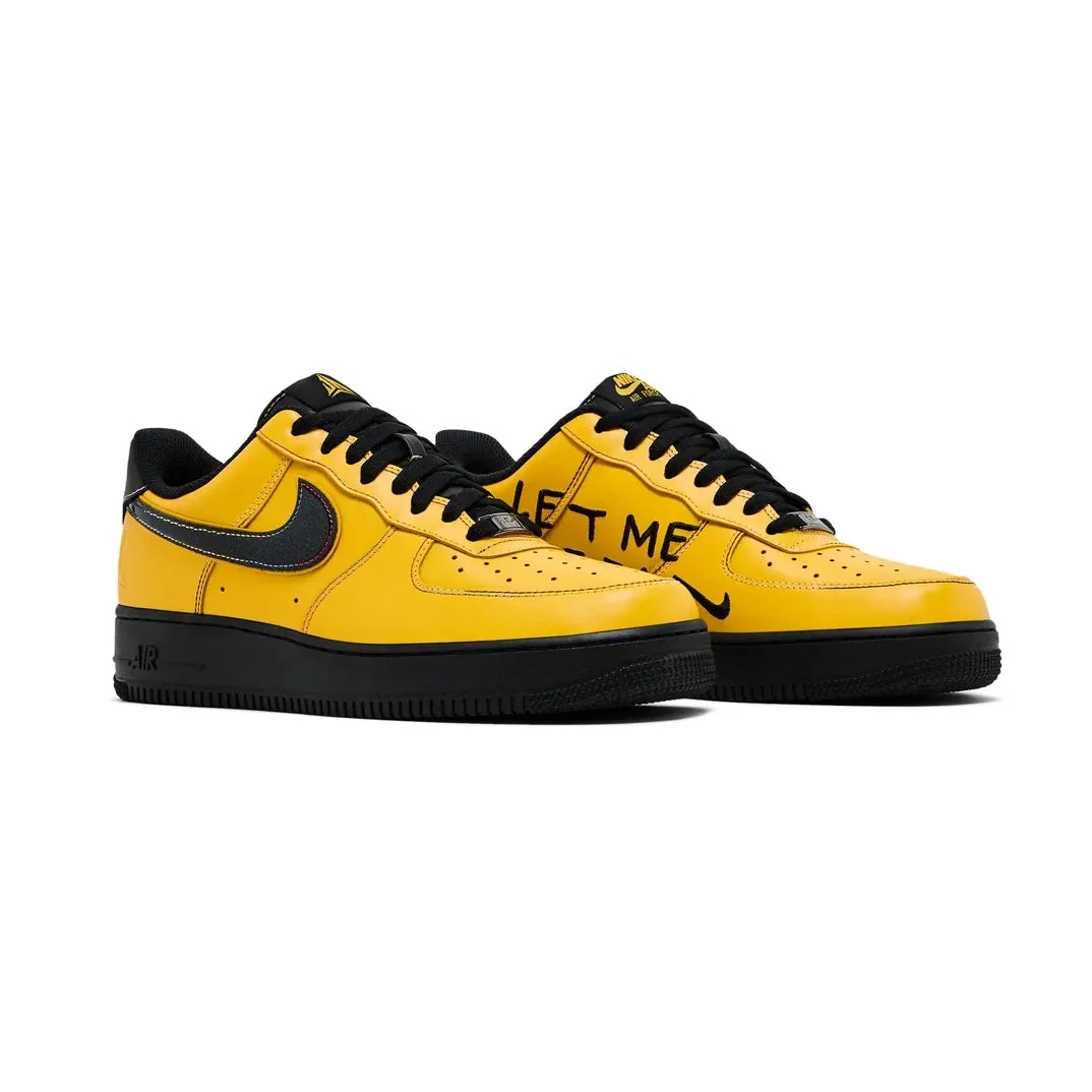 Nike Air Force 1 Low x Ja Morant Sundial Baskets Jaune Beige Homme Femme - 2