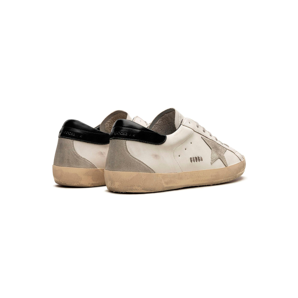 Golden Goose Superstar Baskets Blanc Noir Argent Homme Femme - 3