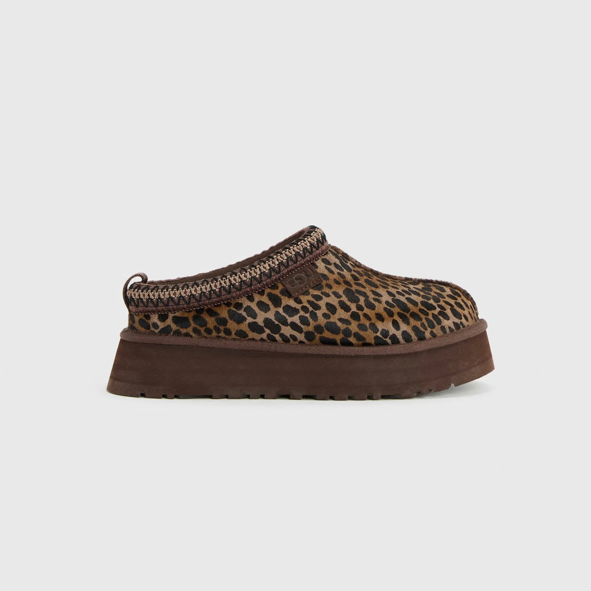 UGG Tazz Caspian Burnt Cedar Chausson Plateforme Marron Orange Femme - 1