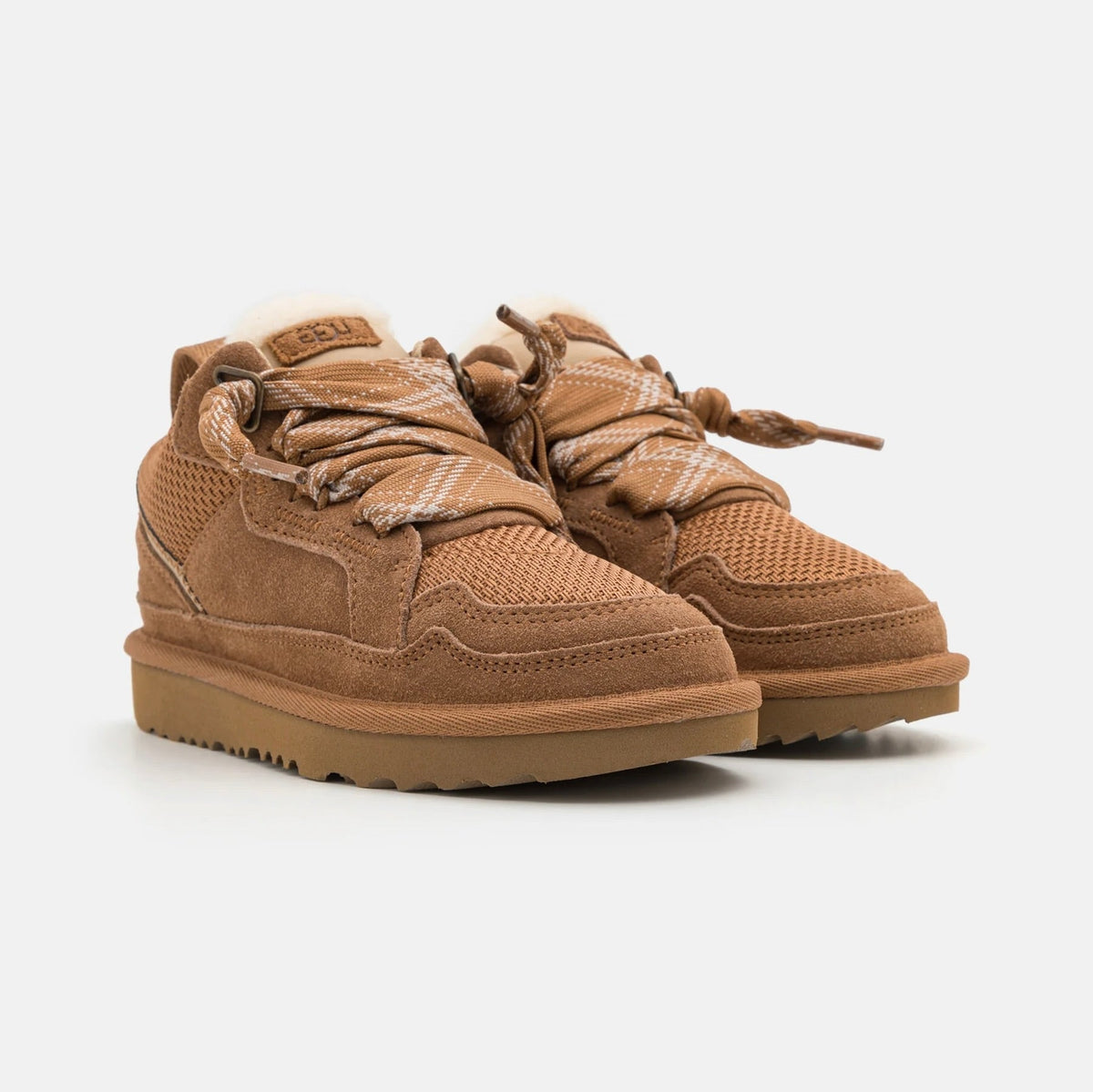 UGG Lowmel Chestnut Basket Marron Enfant - 2