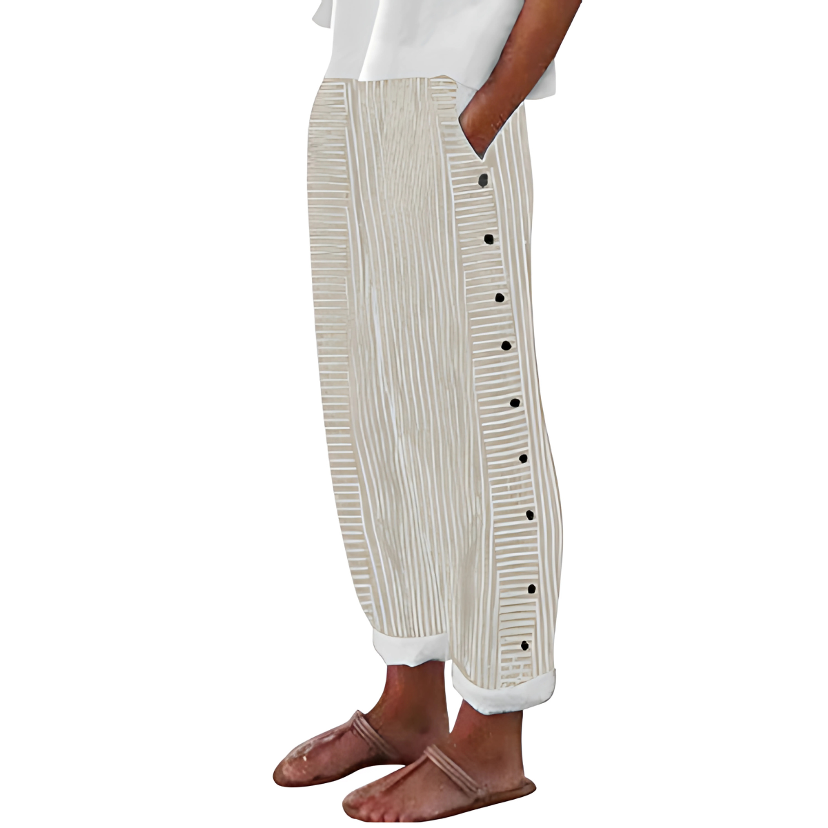 Dagny - Pantalon femme d'été élégant