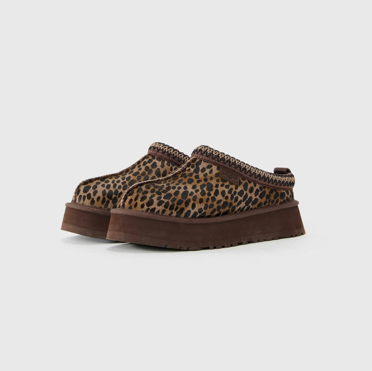 UGG Tazz Caspian Burnt Cedar Chausson Plateforme Marron Orange Femme - 2