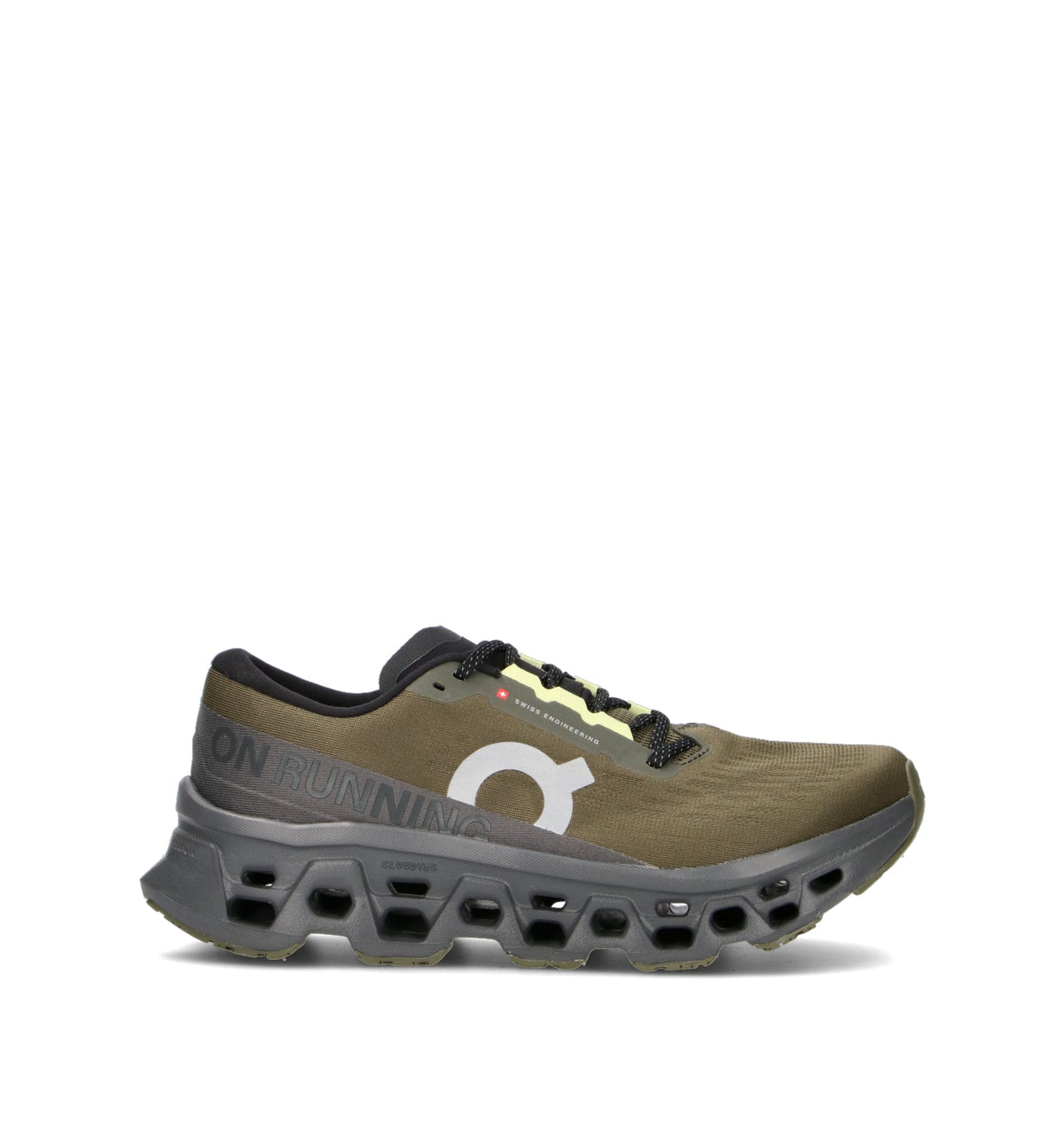 On Cloudmonster 3 Chaussures Running Vert Gris Homme - 1