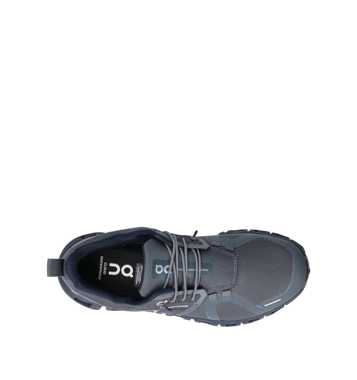 On Cloud 6 Waterproof Baskets Bleu Marine Femme - 5