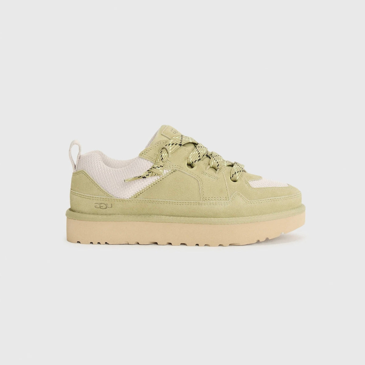 UGG Lowmel Lo Muted Brass Basket Marron Beige Femme - 1
