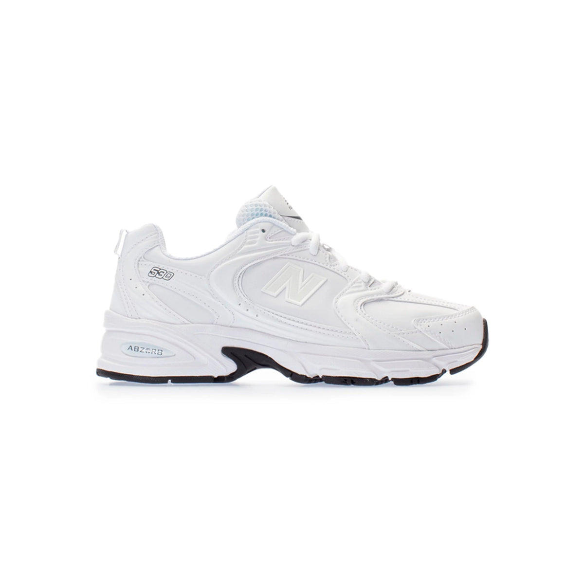 New Balance 530 Baskets Blanc Gris Foncé Homme Femme - 1