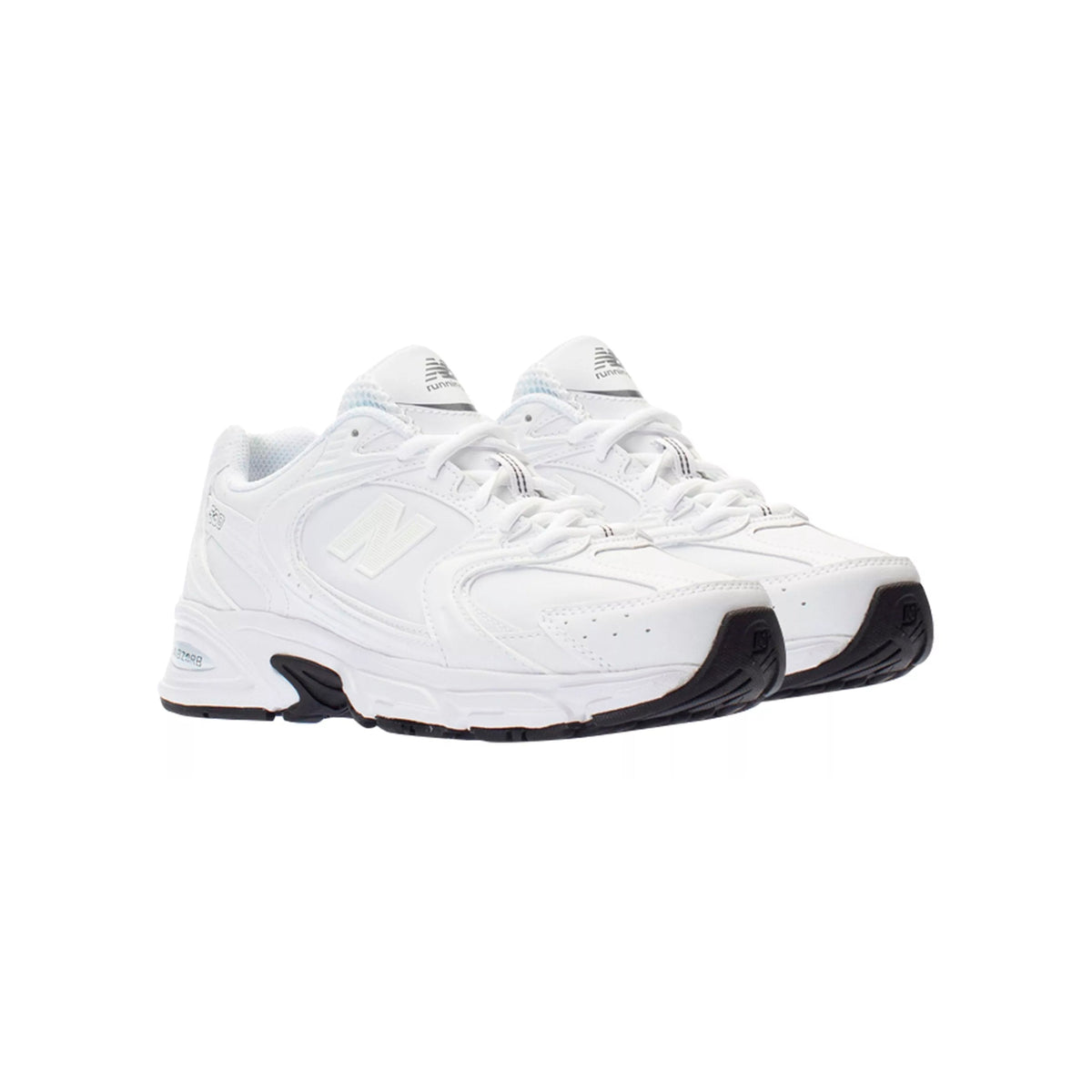 New Balance 530 Baskets Blanc Gris Foncé Homme Femme - 2
