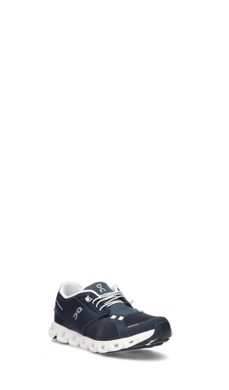 On Cloud 5 Baskets Bleu Marine Blanc Homme - 2