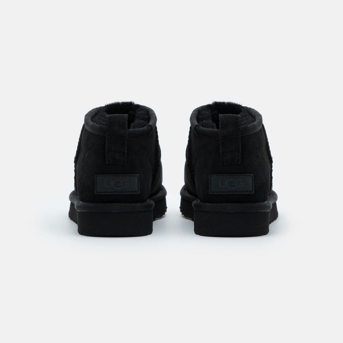 UGG Classic Ultra Mini Black Bottines Noir Femme - 3