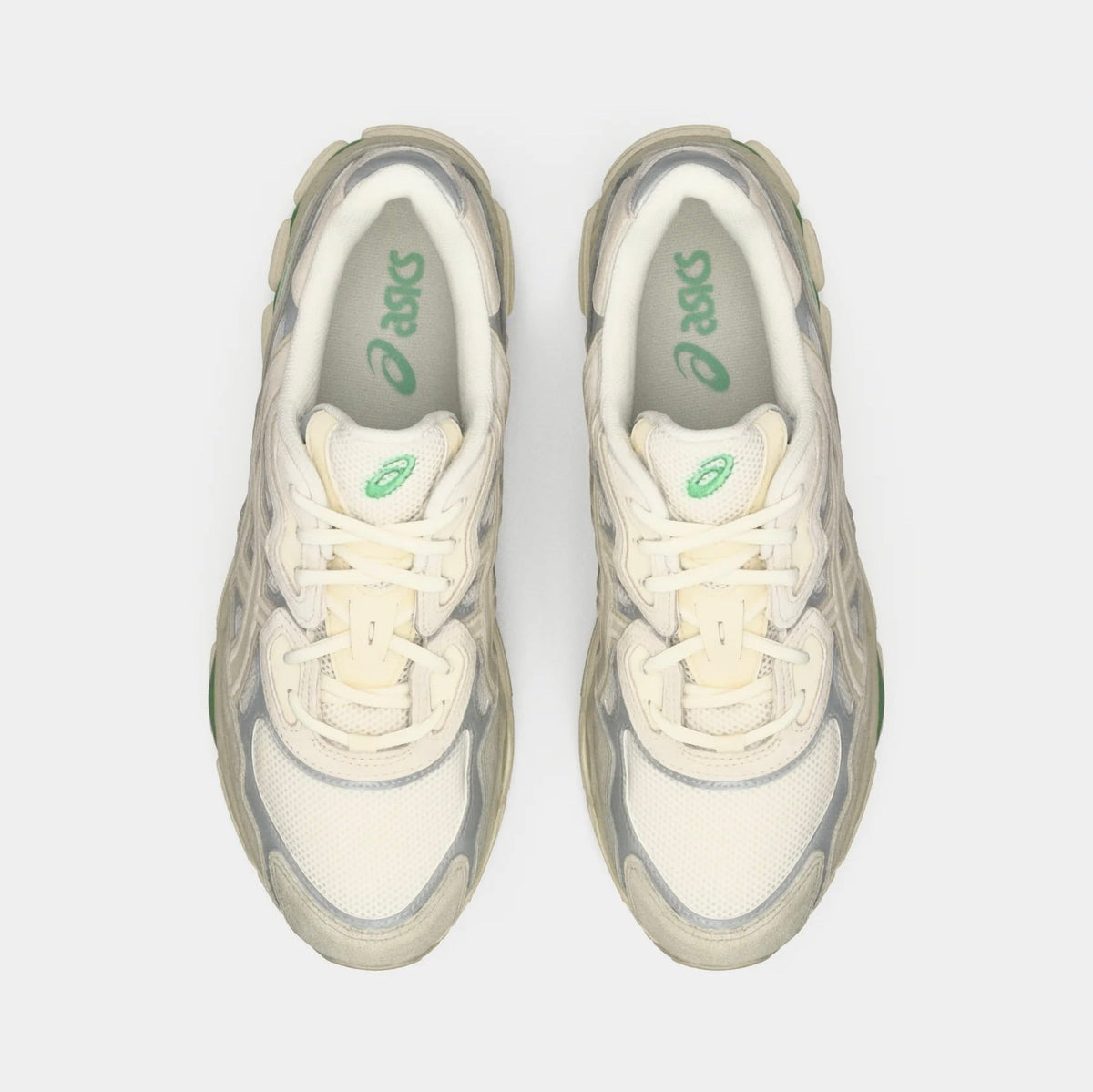 ASICS Gel-NYC Cream Fossil Baskets Crème Gris Homme Femme - 3