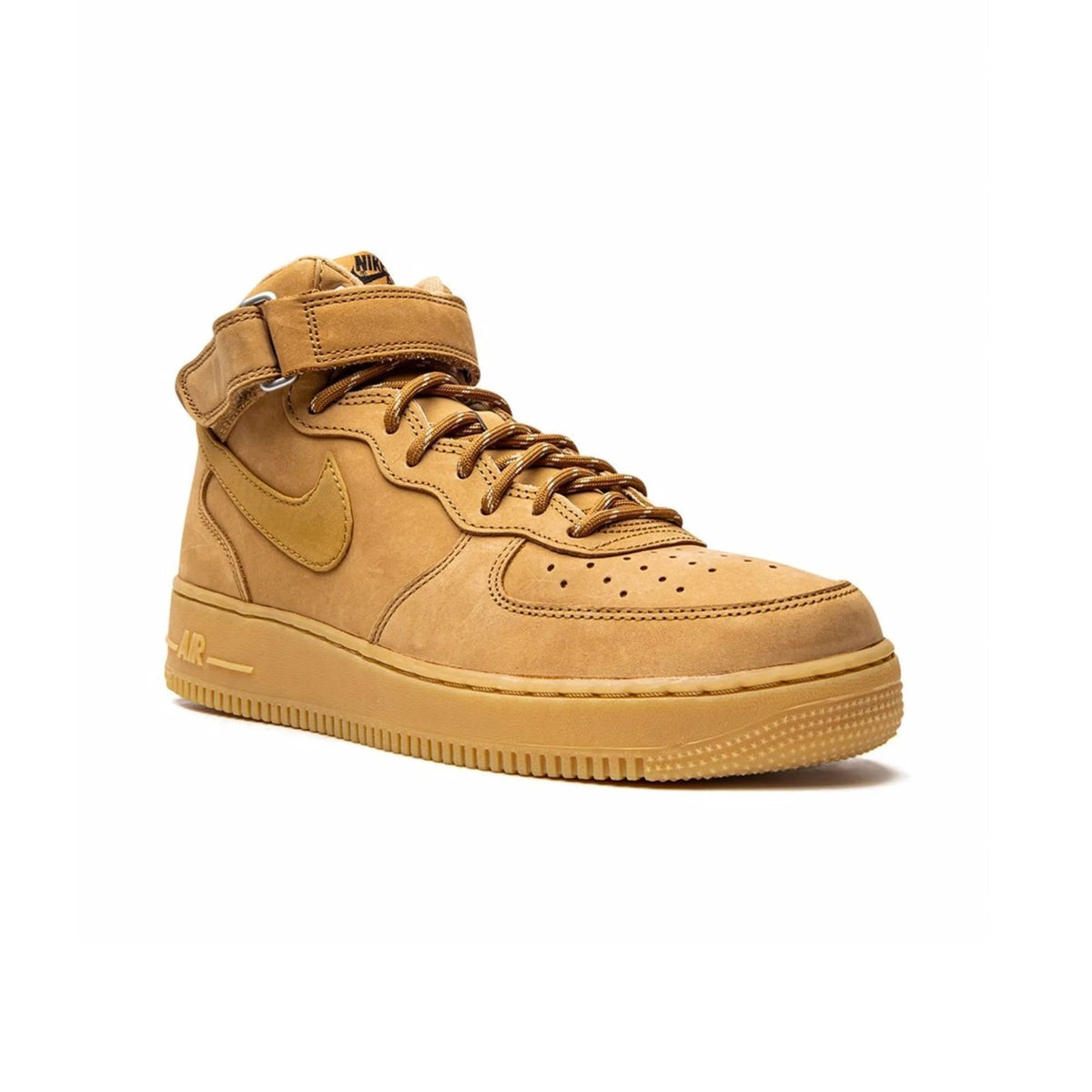 Nike Air Force 1 Mid '07 Flax Baskets Beige Marron Homme Femme - 2