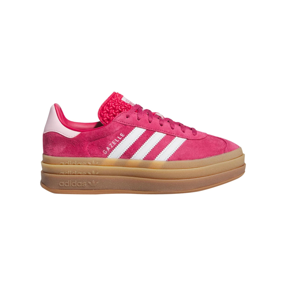 adidas Gazelle Bold Baskets Rose Beige Femme - 1
