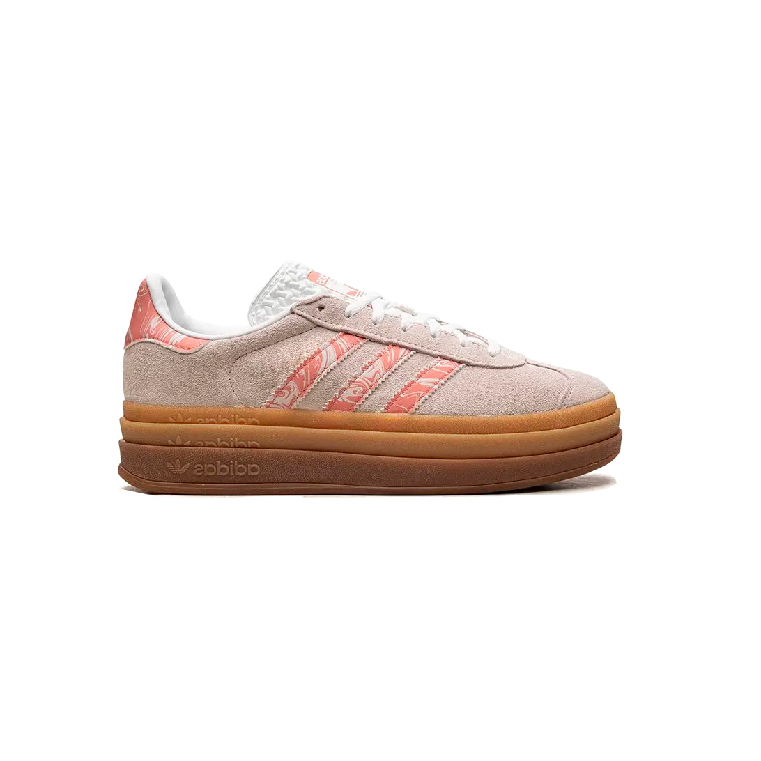 adidas Gazelle Bold Baskets Beige Violet Femme - 1