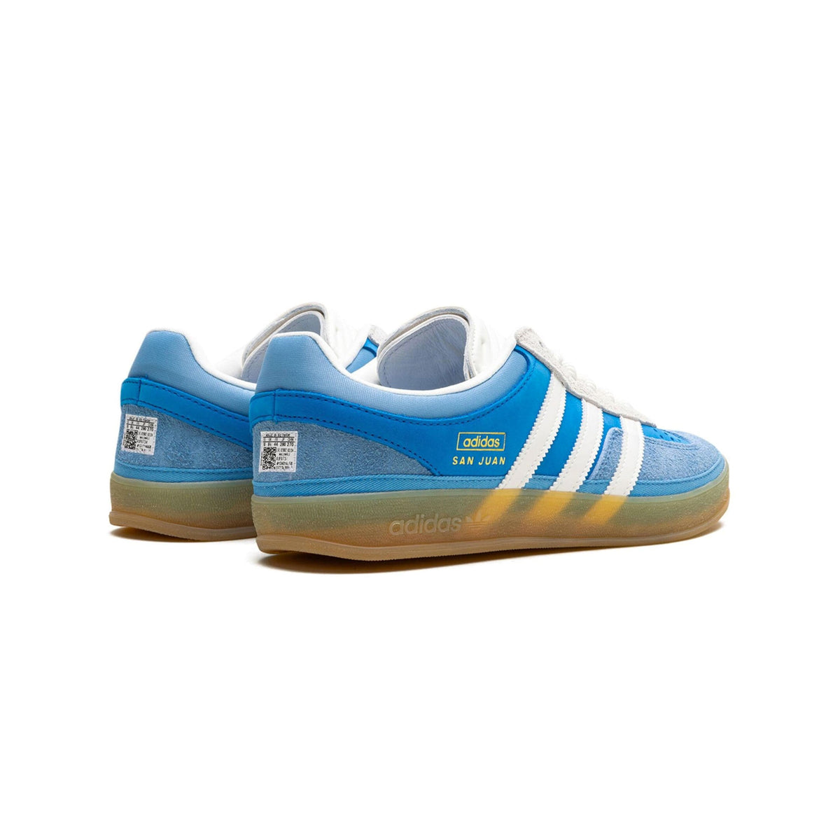 adidas Gazelle Indoor x Bad Bunny San Juan Baskets Bleu Blanc Homme Femme - 3