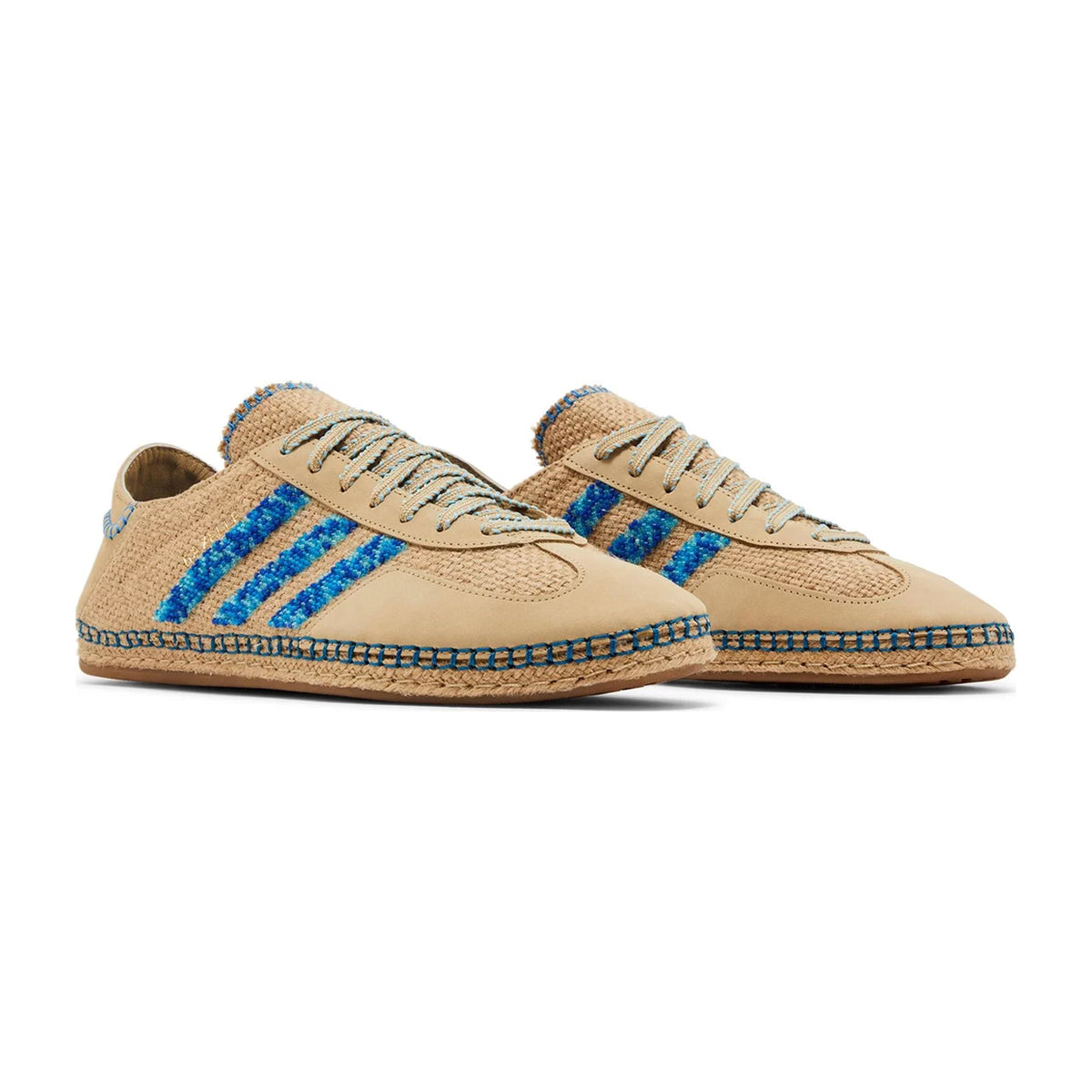 adidas Gazelle x CLOT Baskets Beige Bleu Homme Femme - 2